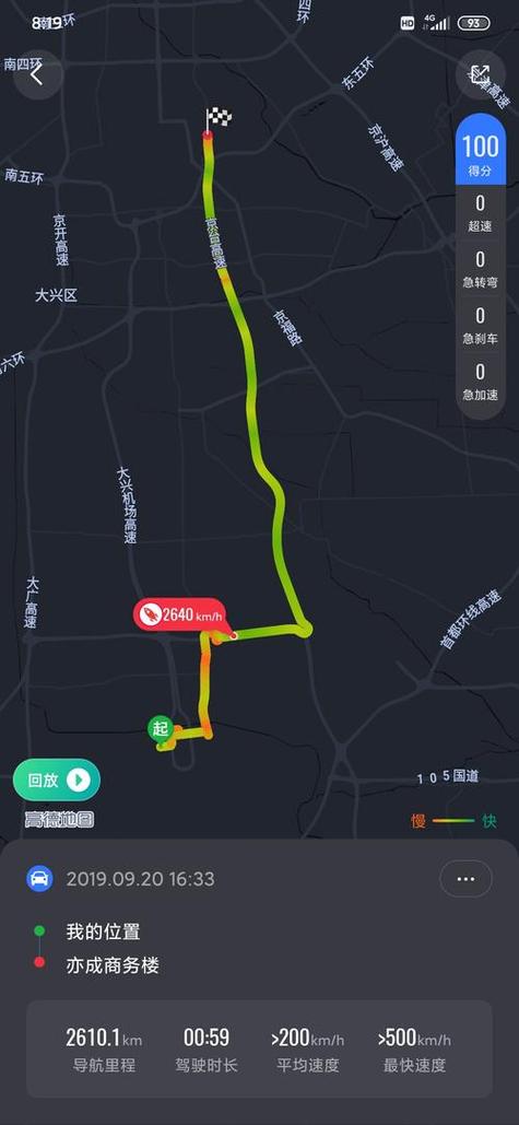 高德地图足迹怎么查询