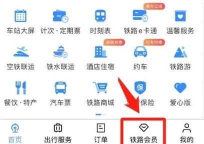 12306积分兑换对照表