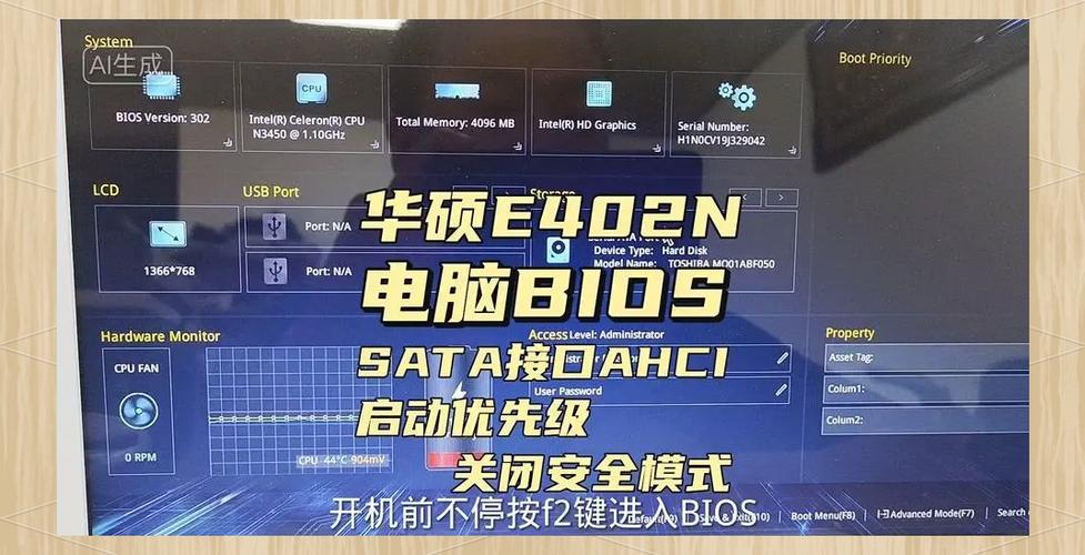 华硕bios最佳设置方法