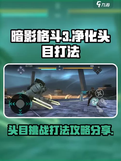 暗影格斗3净化怎么打